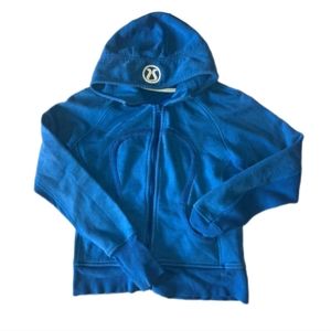 Lululemon Scuba Hoodie Sz 2 Blue